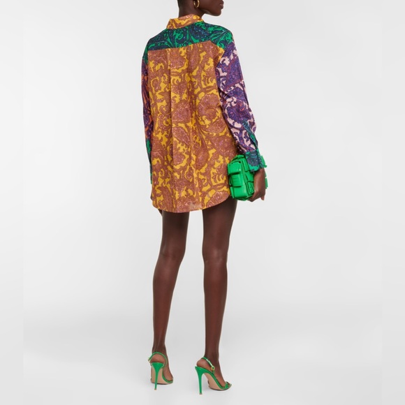 Zimmermann "Tiggy" Shorts And Top Set In Spliced Paisley Size Zimmermann 1 - Picture 2 of 9